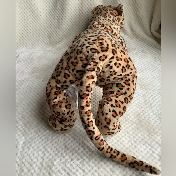 IKEA Morrhar Large Plush Leopard Jaguar 32 inch Big Cat Stuffed Animal Toy - Picture 11 of 16